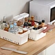 Home Drain Fridge Beverage Vegetable Sauce Organizer Plastic Refrigerator Storage Box With Handle